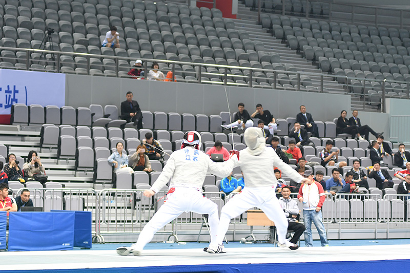 全國擊劍冠軍賽“亮劍”文體中心